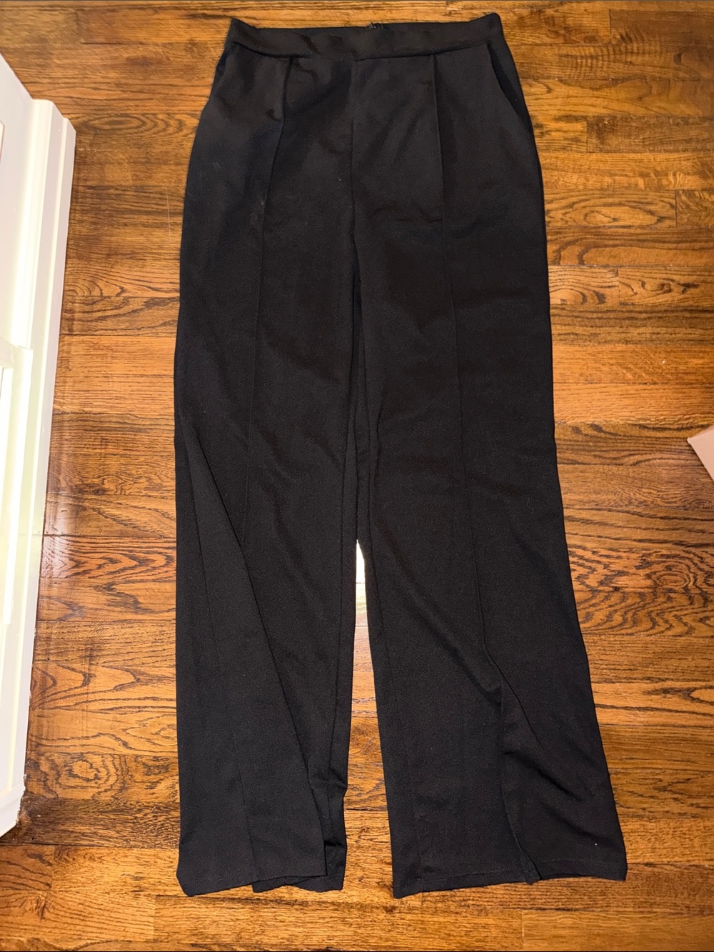 Fashion Nova Black Dress Pants - Tailored Straight Leg